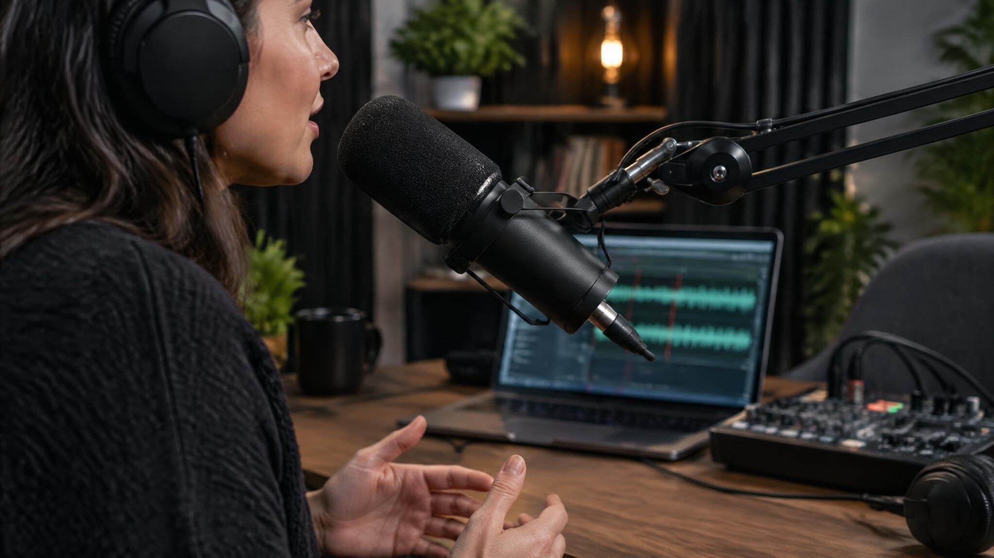 podcast recording studio