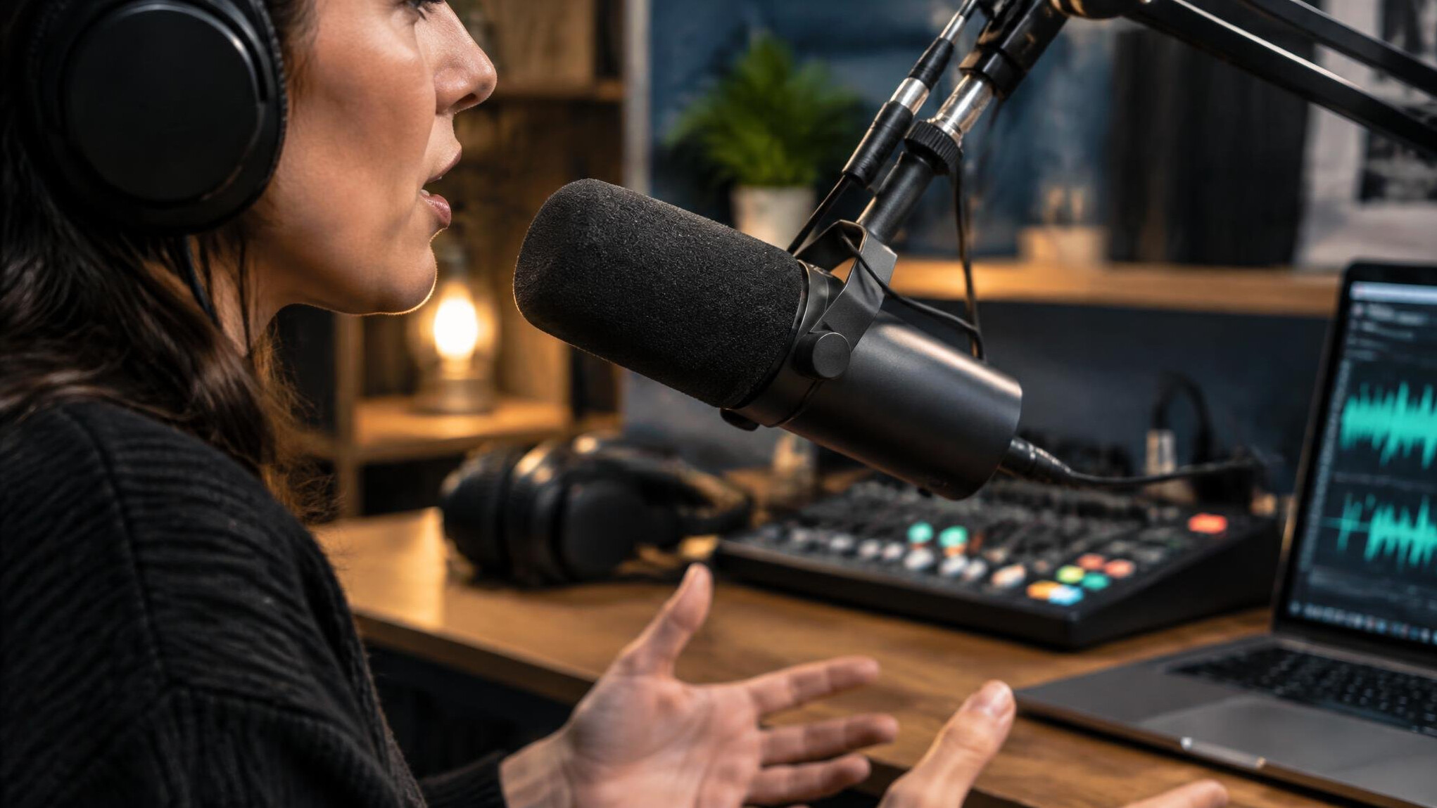podcast recording studio
